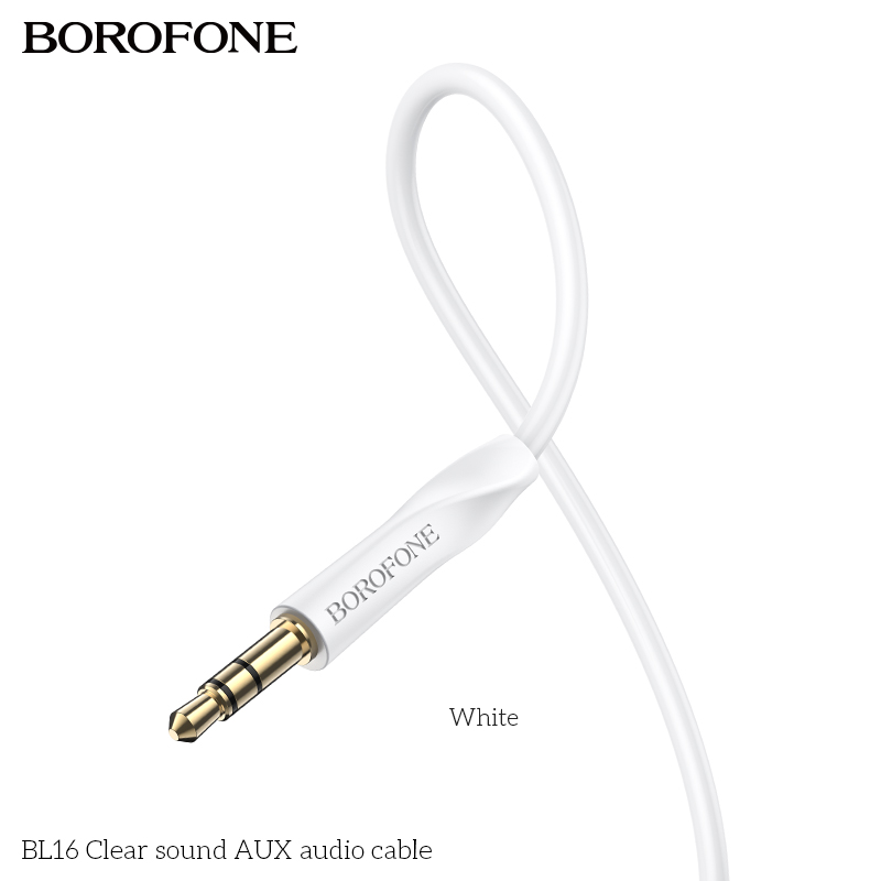 BOROFONE BL21 Lemon 3.5 mm AUX cable NZ 8